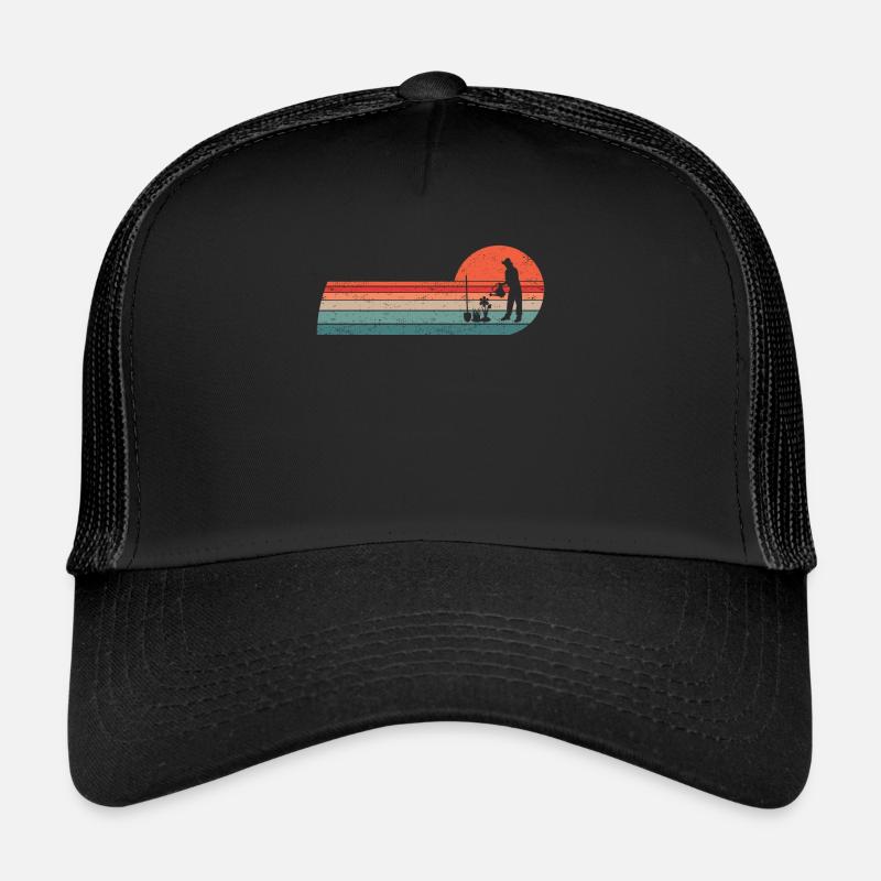 Gärtner Garten-Planzen Gärtner - Trucker Cap - Schwarz/Schwarz