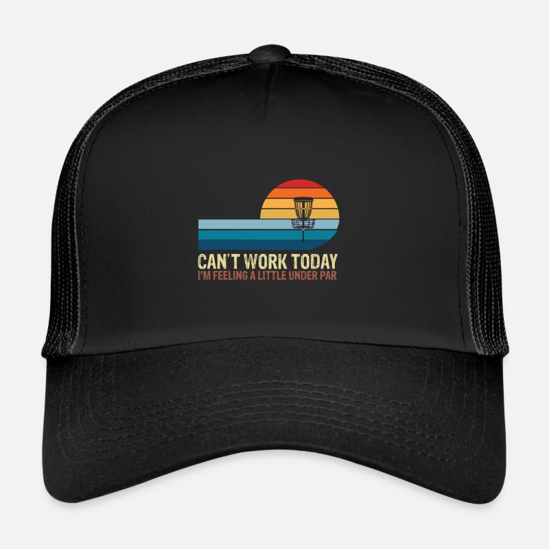 Les arbres de disc golf ne se soucient pas de vos sentiments Casquette trucker 