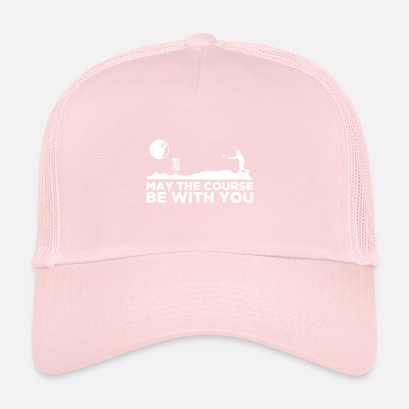 Disc Golf Möge Der Kurs Mit Dir Sein Trucker Cap