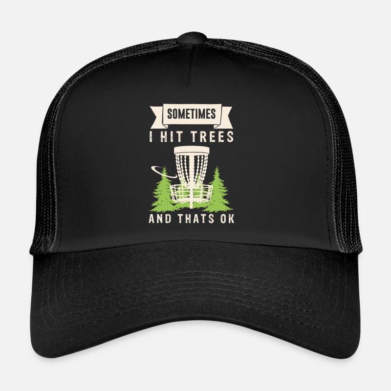 Les arbres de disc golf ne se soucient pas de vos sentiments Casquette trucker 