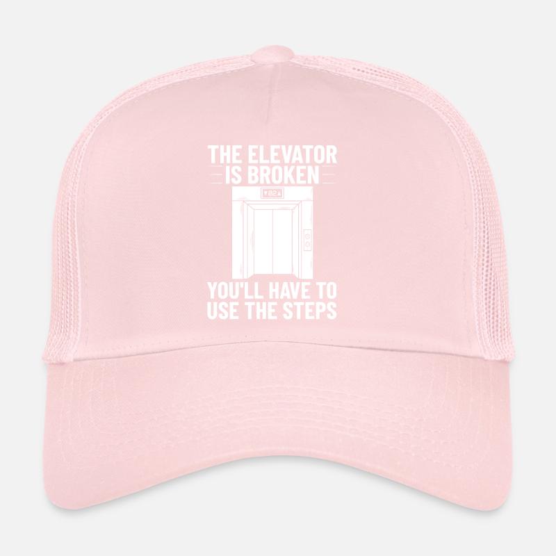 Elevator Elevator System Technician Elevator Lift Trucker Cap