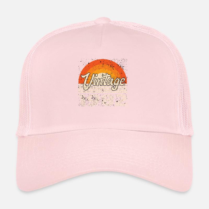Vintage 1982 Birthday Retro Trucker Cap