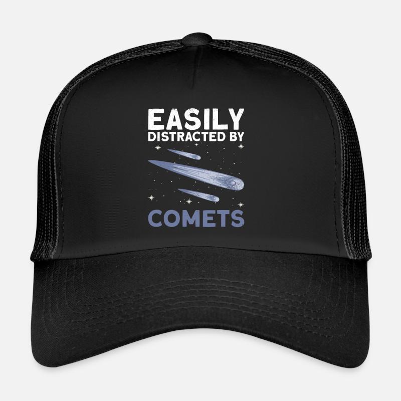 Facilement distrait par les comètes - Comet Tail Star Casquette trucker 