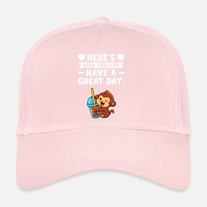 Bubble Tea Bubble Tea Fan Articles Bubble Casquette trucker 