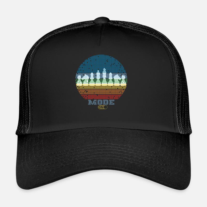 Schach Chess Schachspieler Schach Trucker Cap