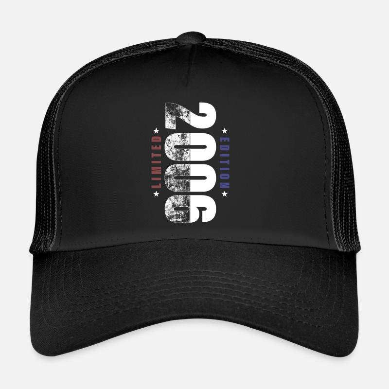 Grunge Birthday Limited Edition 2006 Born 2006 Trucker Cap