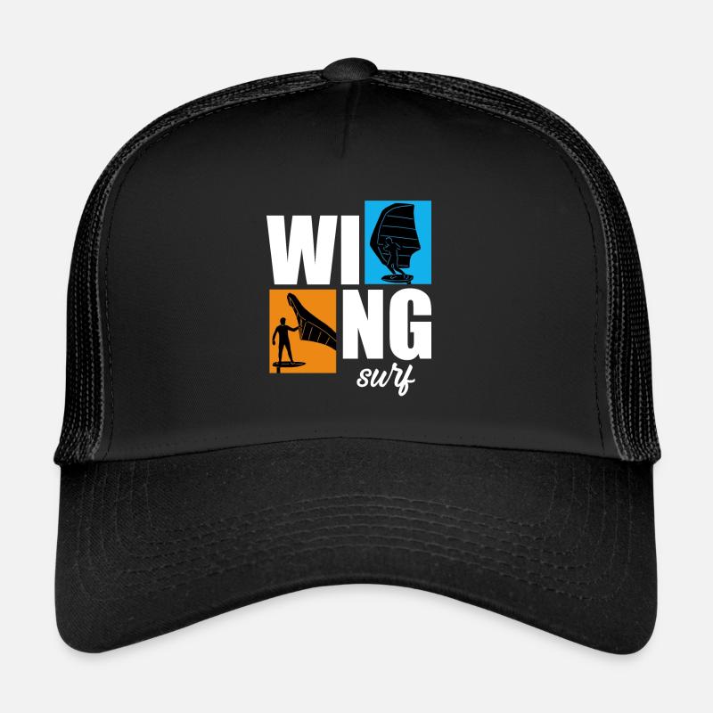 Wing Surf Wingfoil Wingsurf Retro Trucker Cap