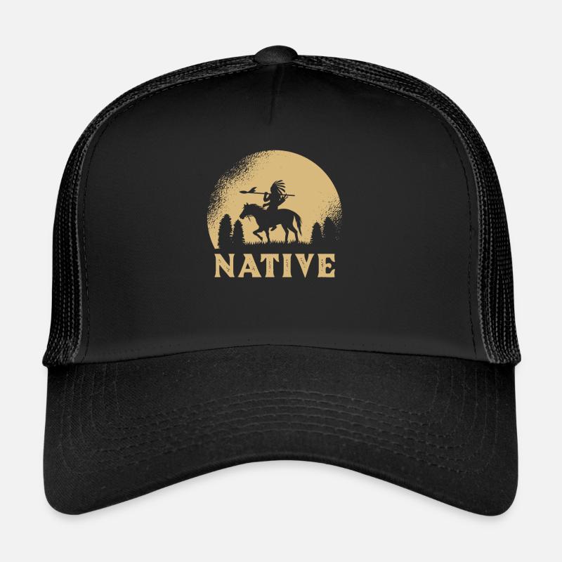 Indian Trucker Cap