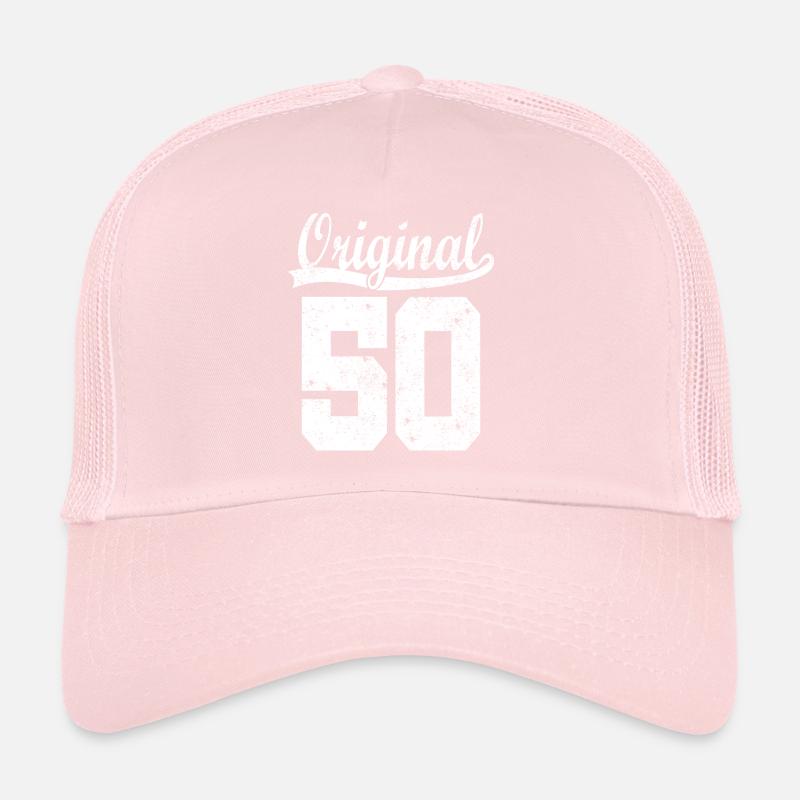 Cadeau de 50 naissances Casquette trucker 