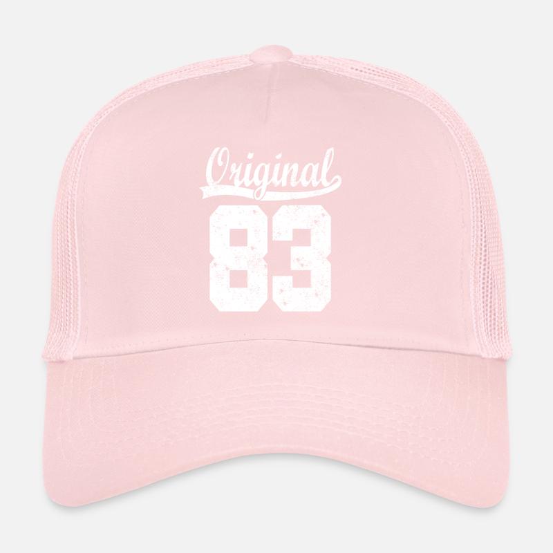 83 geboren Geschenk Trucker Cap