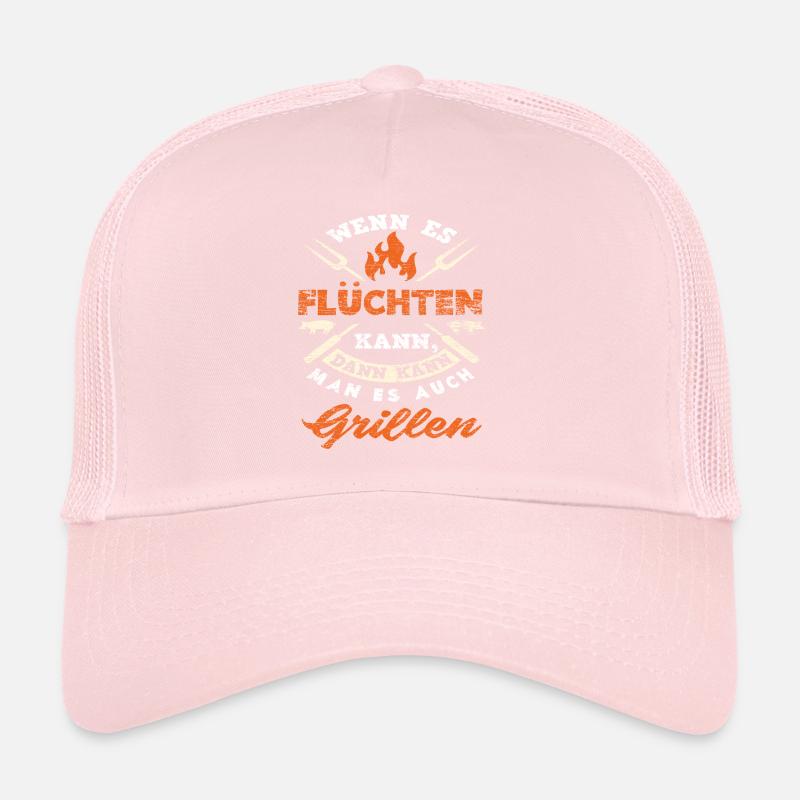 Grillen Spruch Grill Griller Trucker Cap