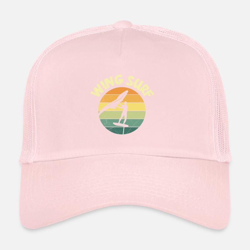 Wing Surf Retro Wing Foil Trucker Cap