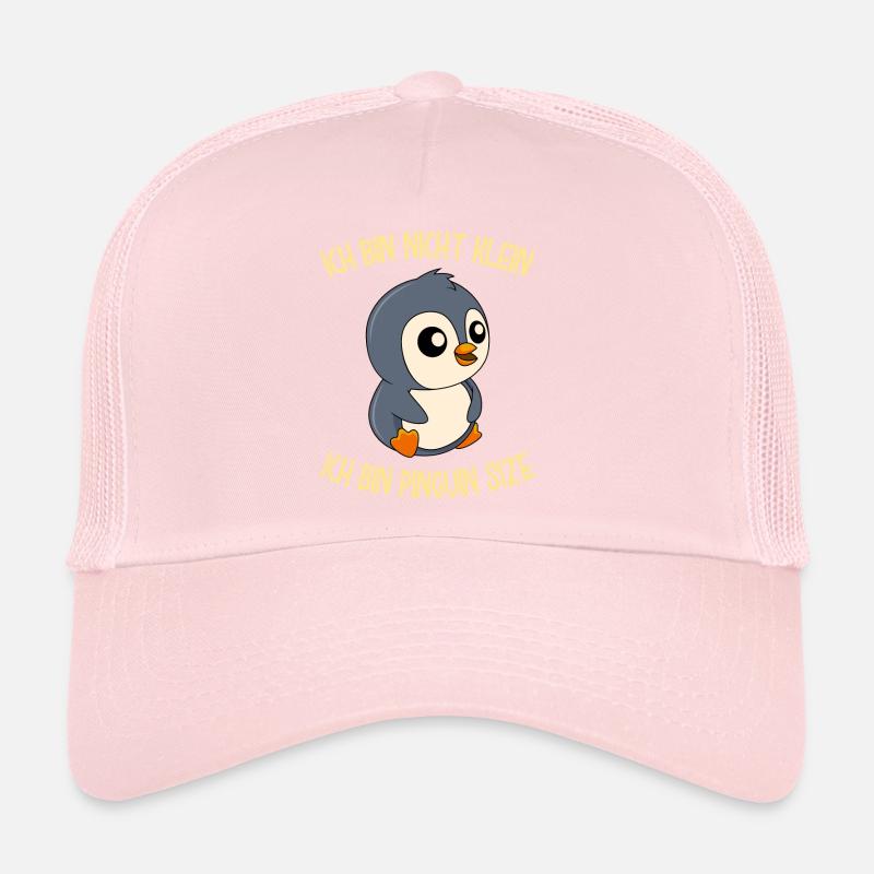 Pinguin Spruch nicht klein Pinguin Size Trucker Cap