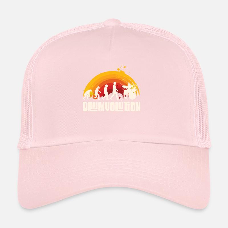 Drumvolution Drums Schlagzeug Percussion Batteur Casquette trucker 
