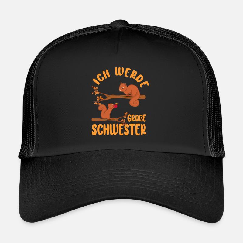 Ich werde eine große Schwester Trucker Cap