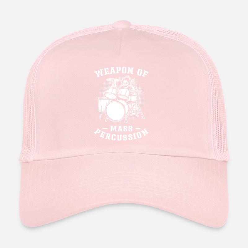 Armes de Masse Percussion Drums Batteur Casquette trucker 