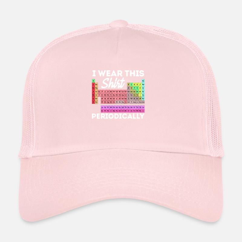 Tableau périodique Casquette trucker 