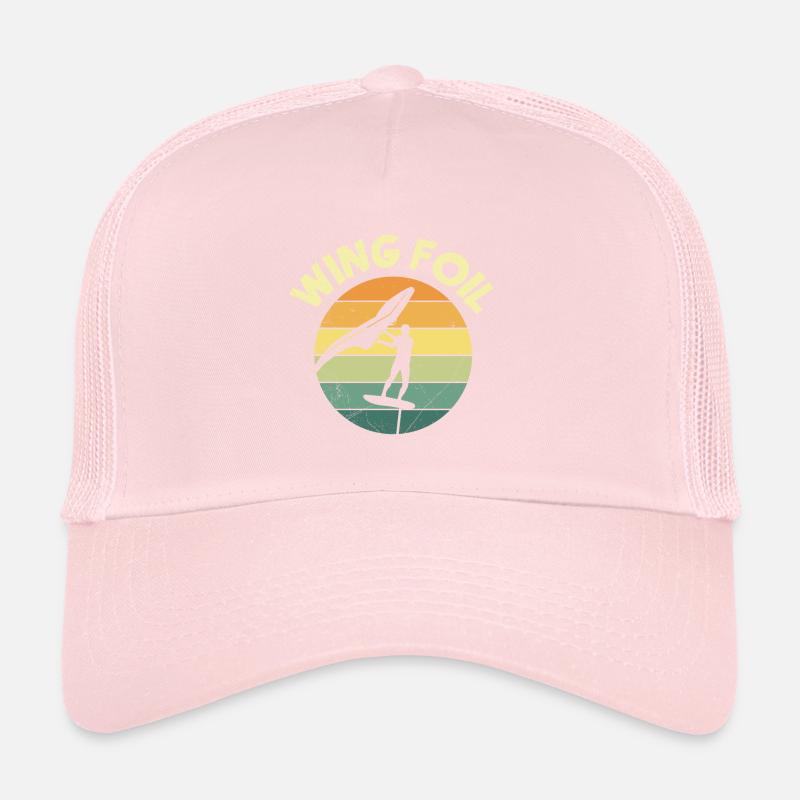 Wing Foil Retro Wing Surf Trucker Cap