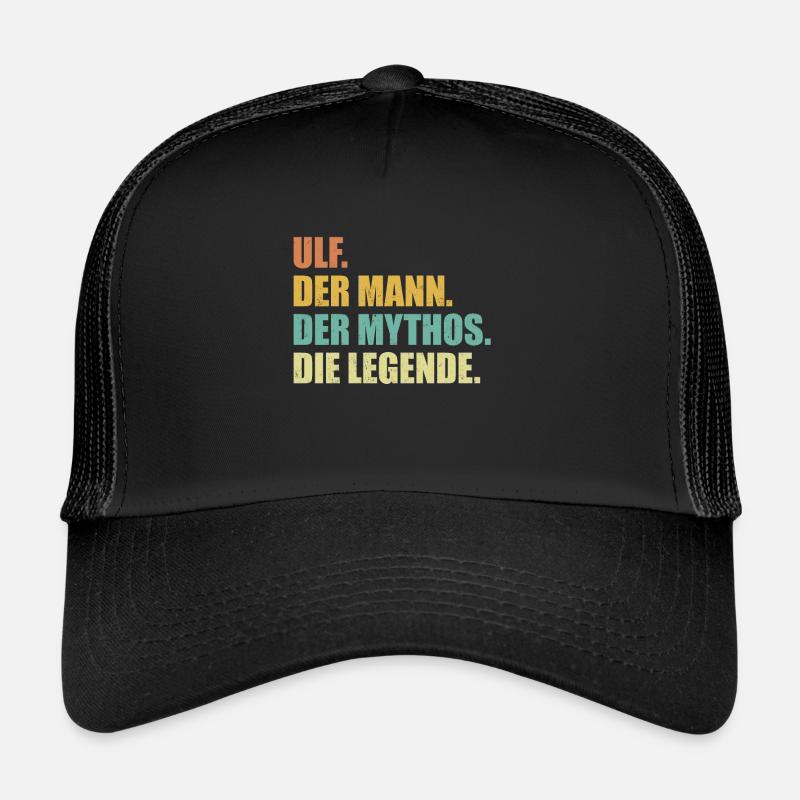 Ulf Name Mythos Legende Spruch Geschenk Trucker Cap