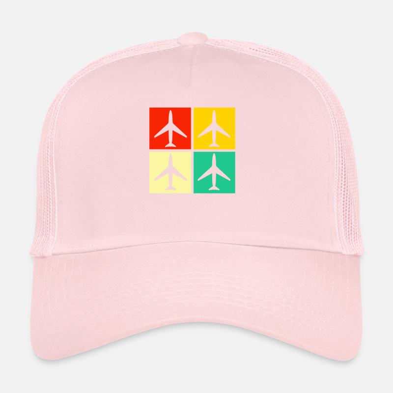 Flugzeug Flugzeugliebhaber retro Trucker Cap