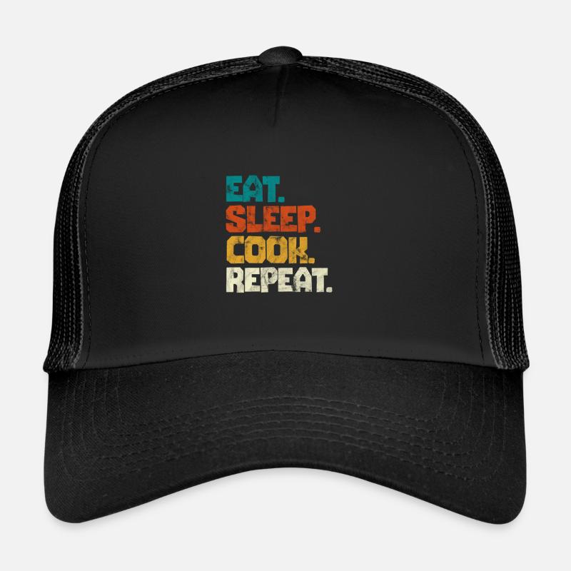 Cuisine Cook Cook Restaurant Cuisine Cadeau Casquette trucker 