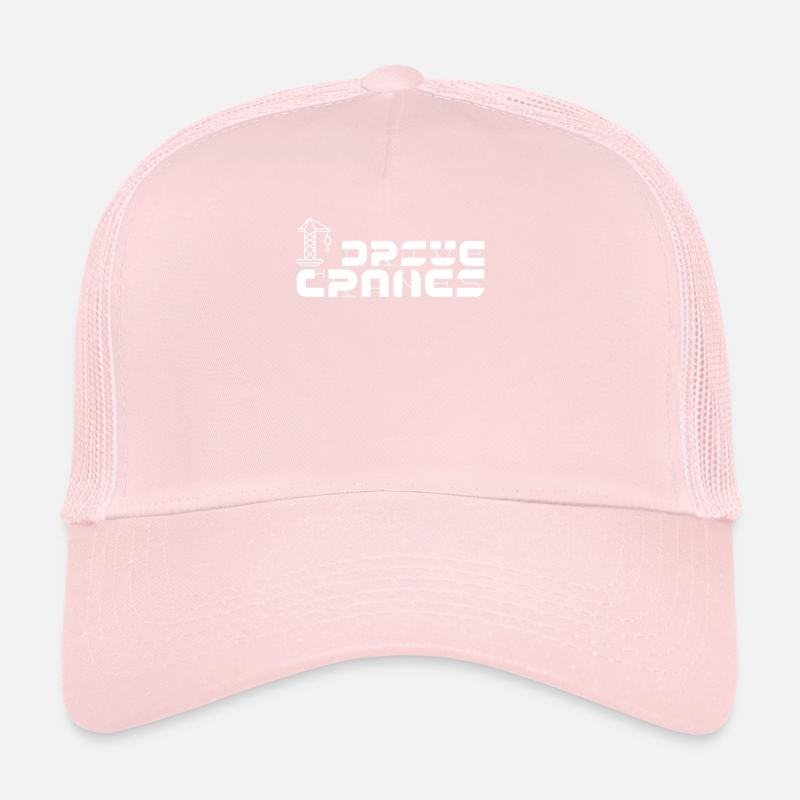 Kräne Kran Kranführer Kranfahrer Beruf Trucker Cap