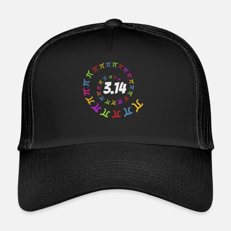 Pi Day 3.14 Pi Math Pi Number Pi Spiral Pi Day 2022 Trucker Cap