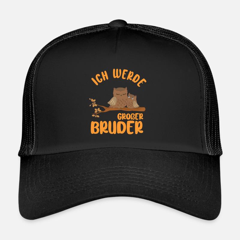 Großer Bruder Eulen Brüder Ich werde Großer Bruder Trucker Cap