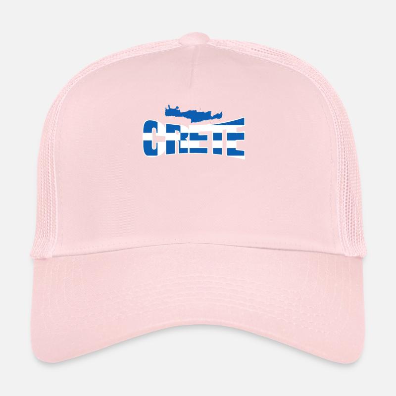 Crète Grèce Drapeau Crète Casquette trucker 