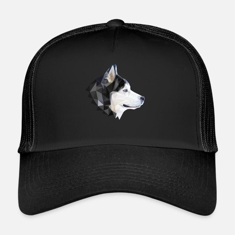 Hund Husky Polygon Trucker Cap