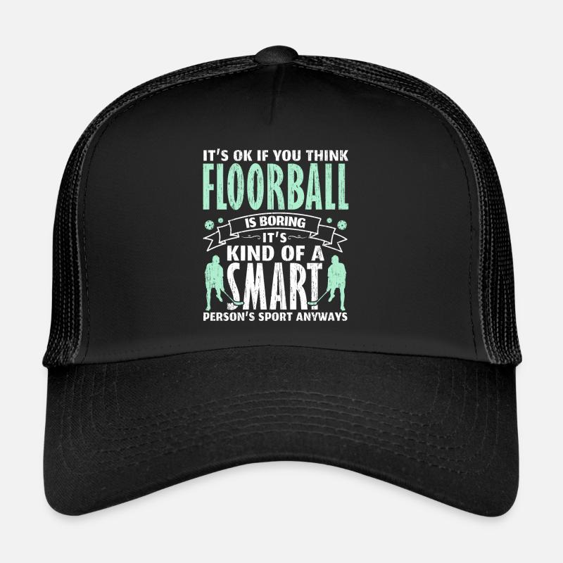 Drôle de dire floorball floorball Casquette trucker 