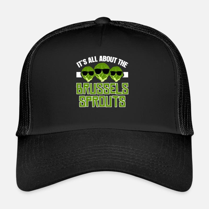 Rosenkohl Gemüse Brussels Sprouts Trucker Cap