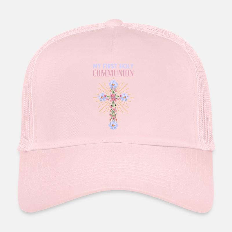 Holy Communion Eucharist First Communion Trucker Cap