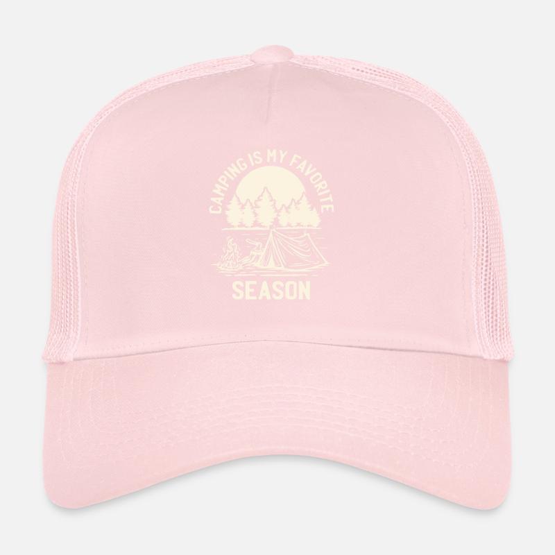 Camping Camping Campsite Camping Trucker Cap