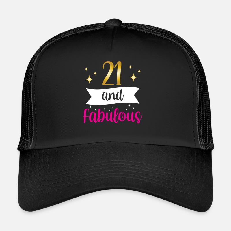 21 Et fabuleuse fête d’anniversaire Casquette trucker 
