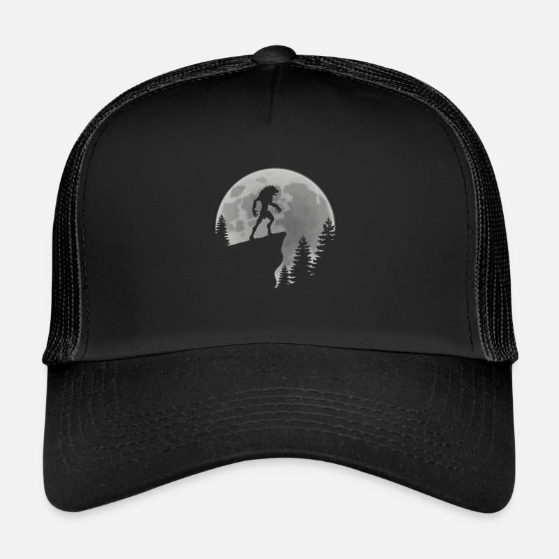Werwolf Vollmond Trucker Cap