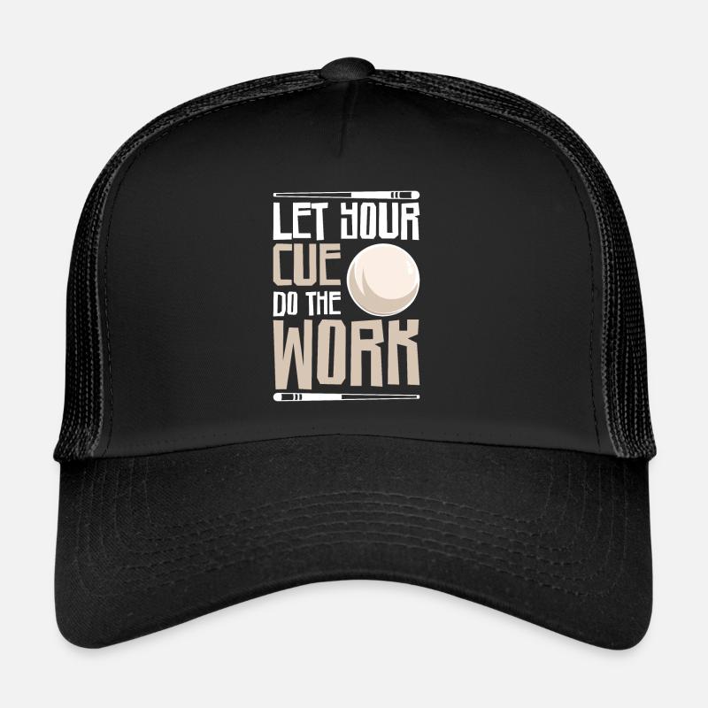 Billard Piscine Billard Billard Boule Billard Billard Cuisine 8Ball Casquette trucker 