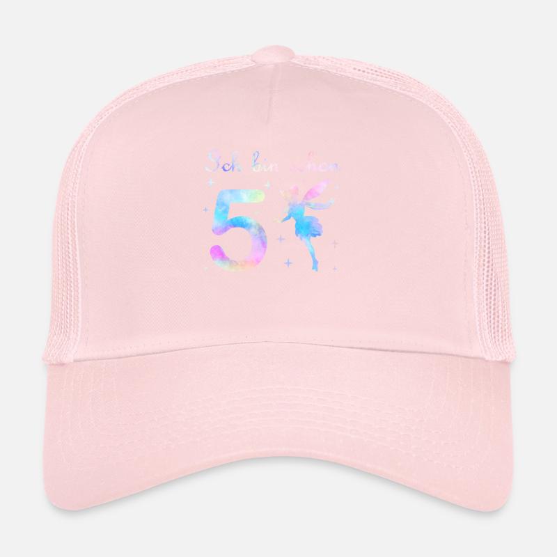 Fee Geburtstag Geschenk Mädchen 5 Jahre Trucker Cap