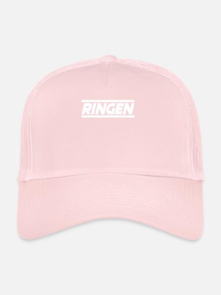 Wrestle - Trucker Cap - pale pink - Front