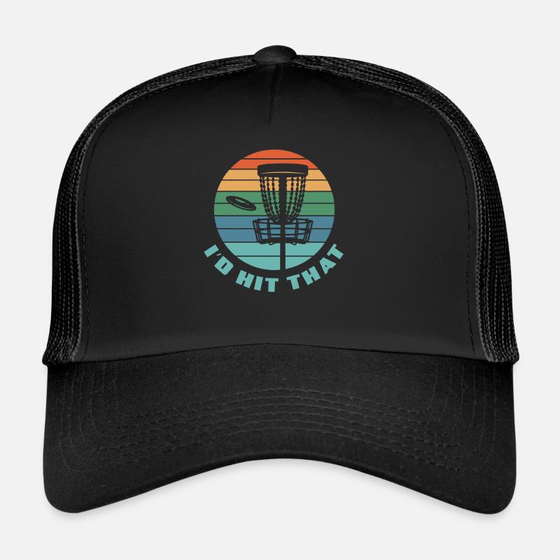 Drôle de Disc Golfer Disc Golfer Cadeau Casquette trucker 