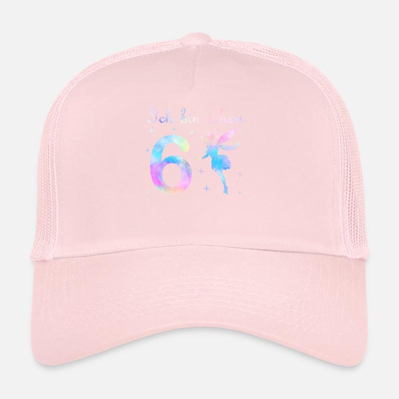 Fee Geburtstag Geschenk Mädchen 6 Jahre Trucker Cap