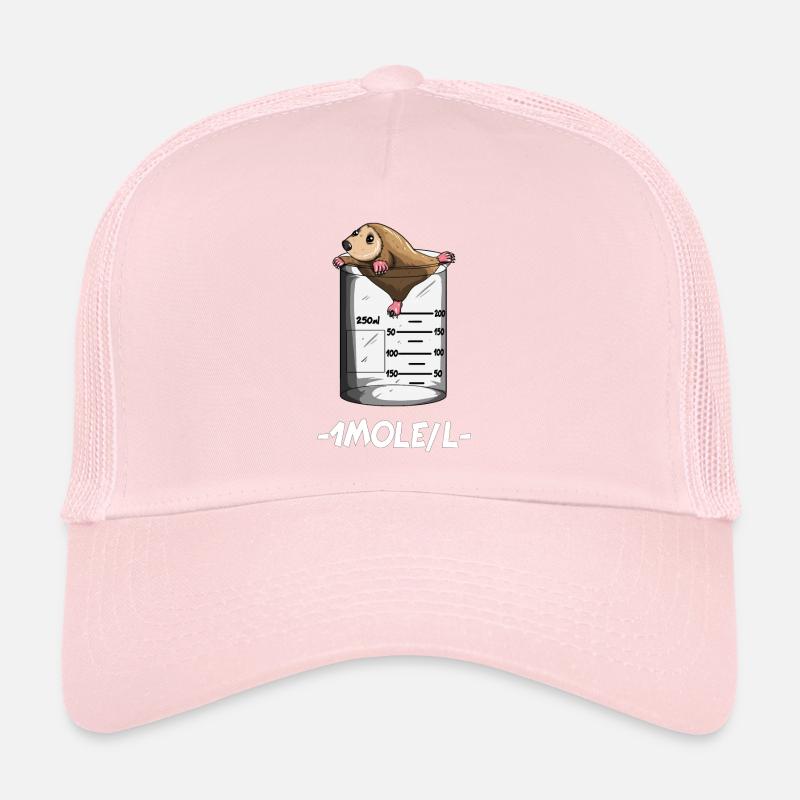 Professeur de chimie 1 Mole / L Mole Chimie Science Casquette trucker 