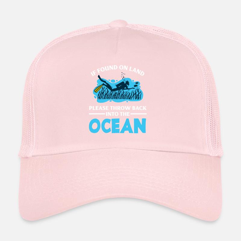 Plongeurs Drôle De Plongeur Cadeau Plongeur Casquette trucker 
