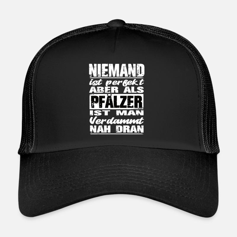 Pfälzer - Trucker Cap - Schwarz/Schwarz