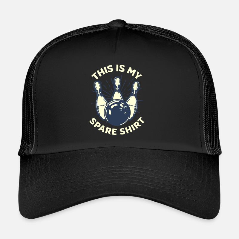 Bowling Drôle Bowling Bowler Cadeau Casquette trucker 
