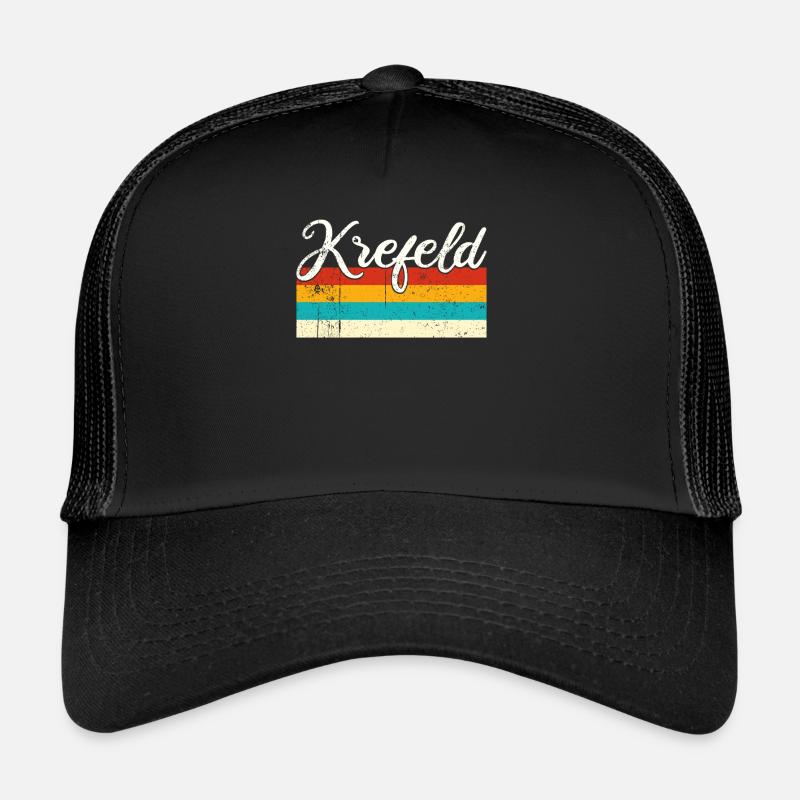 Krefeld Rétro Vintage Casquette trucker 