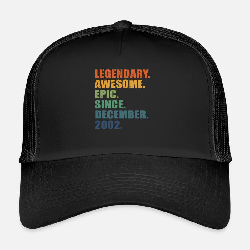 21e anniversaire, décembre 2002, 21e anniversaire Casquette trucker 