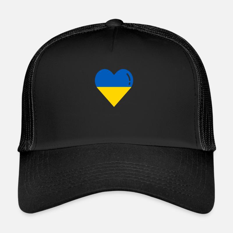 Ukraine Drapeau Kiev Casquette trucker 