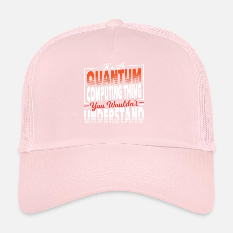 Quantum Mechanics Science Matter Trucker Cap