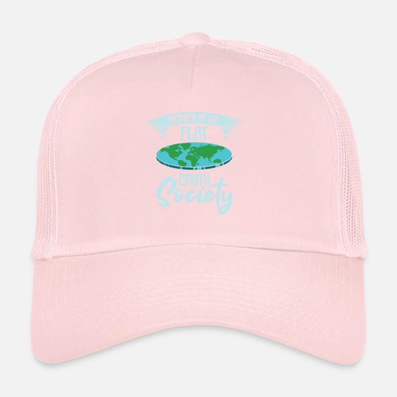 Flat Earth Society – Membre Casquette trucker 